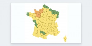 Météo-France place sept départements du Nord-Ouest en vigilance orange pour des orages