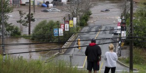 Canada : quatre personnes , dont deux enfants, disparues dans des inondations en Nouvelle-Ecosse