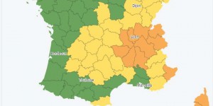 Douze départements du centre-est de la France en vigilance orange pour orages et canicule