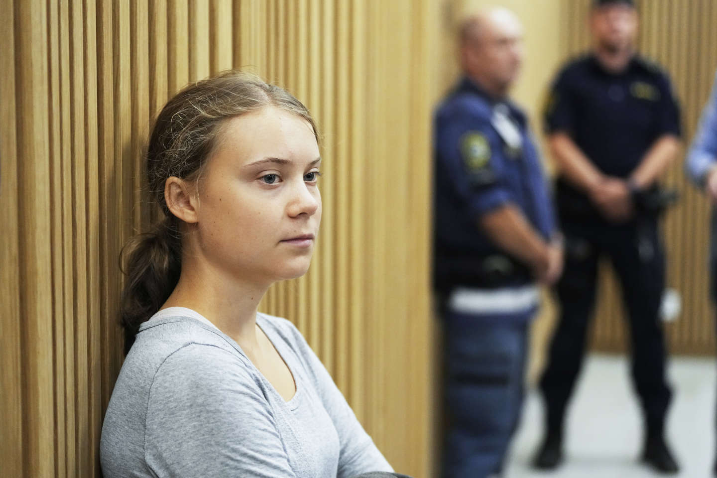 Greta Thunberg condamnée en Suède pour avoir désobéi à la police