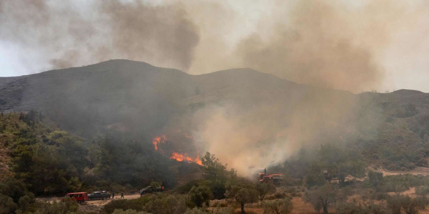 Incendies et canicule en direct : au moins 90 feux sont en cours en Grèce, dont 60 se sont déclarés dans la dernière journée