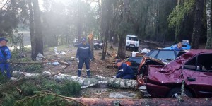 En Russie, le passage d’un ouragan fait au moins 8 morts et 27 blessés dans un camping