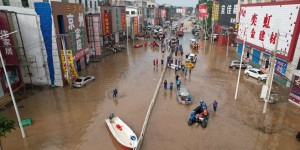Typhon Doksuri : à Pékin, des inondations historiques en photos