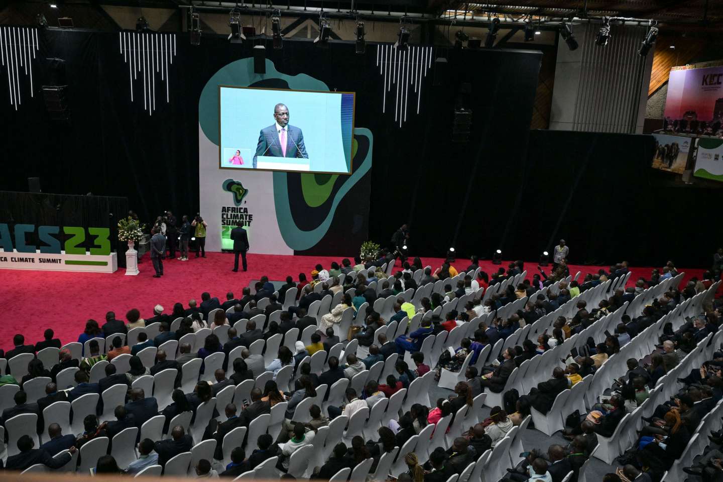 Coup d’envoi du premier sommet africain pour le climat