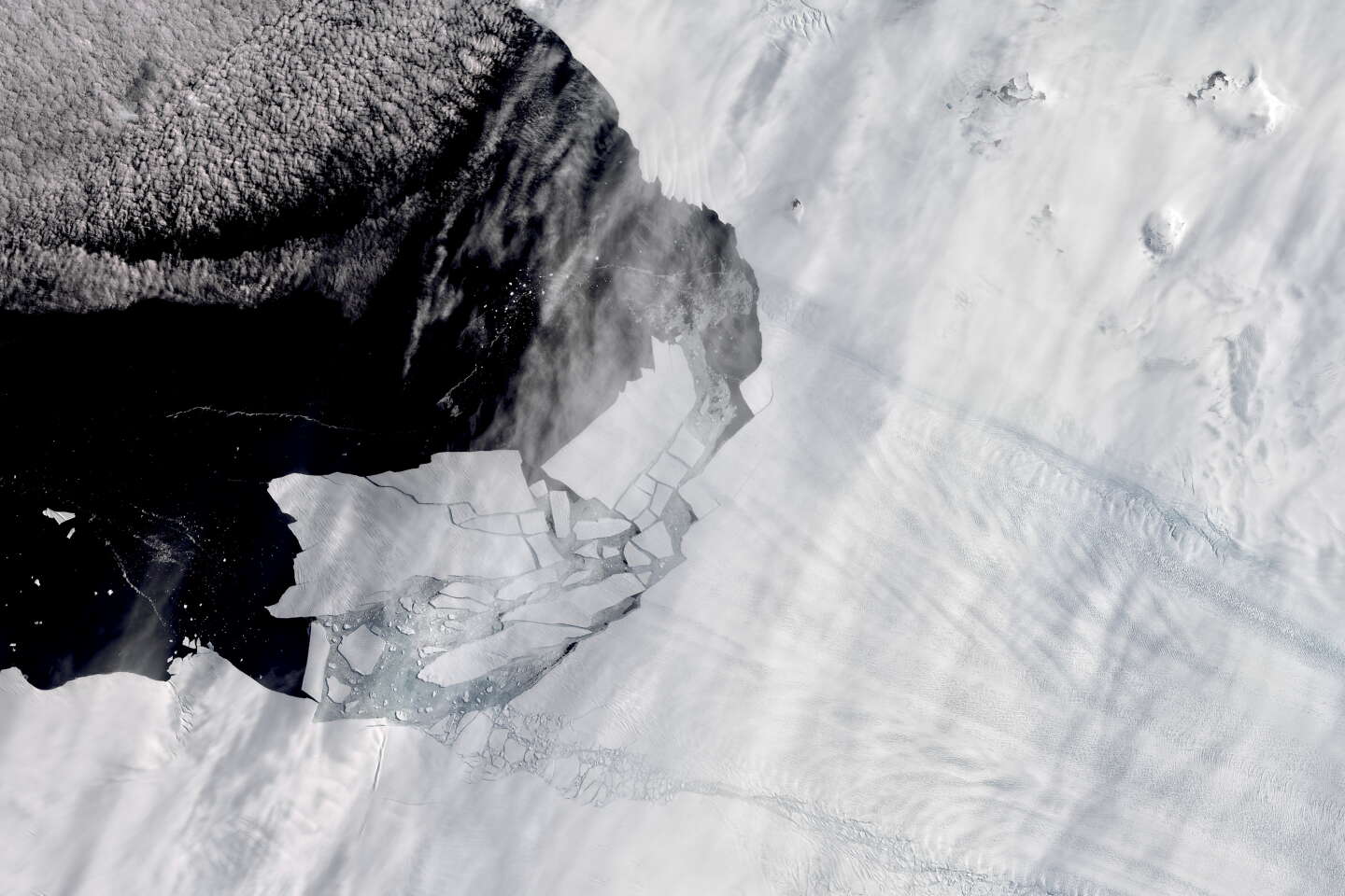 Inquiétudes autour de la fonte record de la banquise antarctique