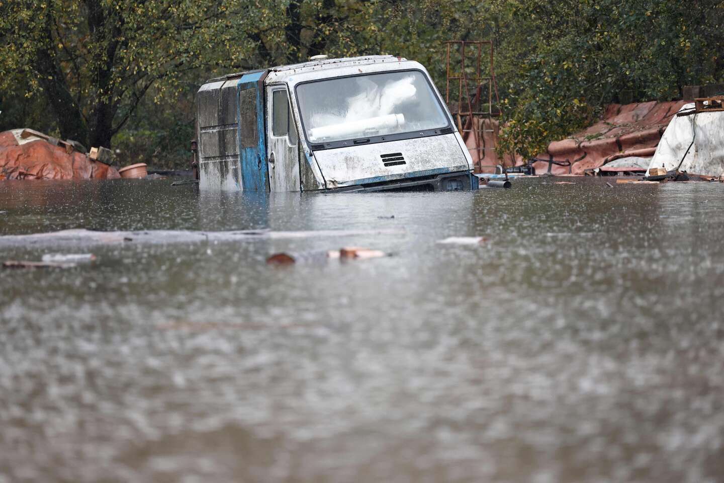 En images : le Pas-de-Calais encore inondé après une nuit de pluies intenses