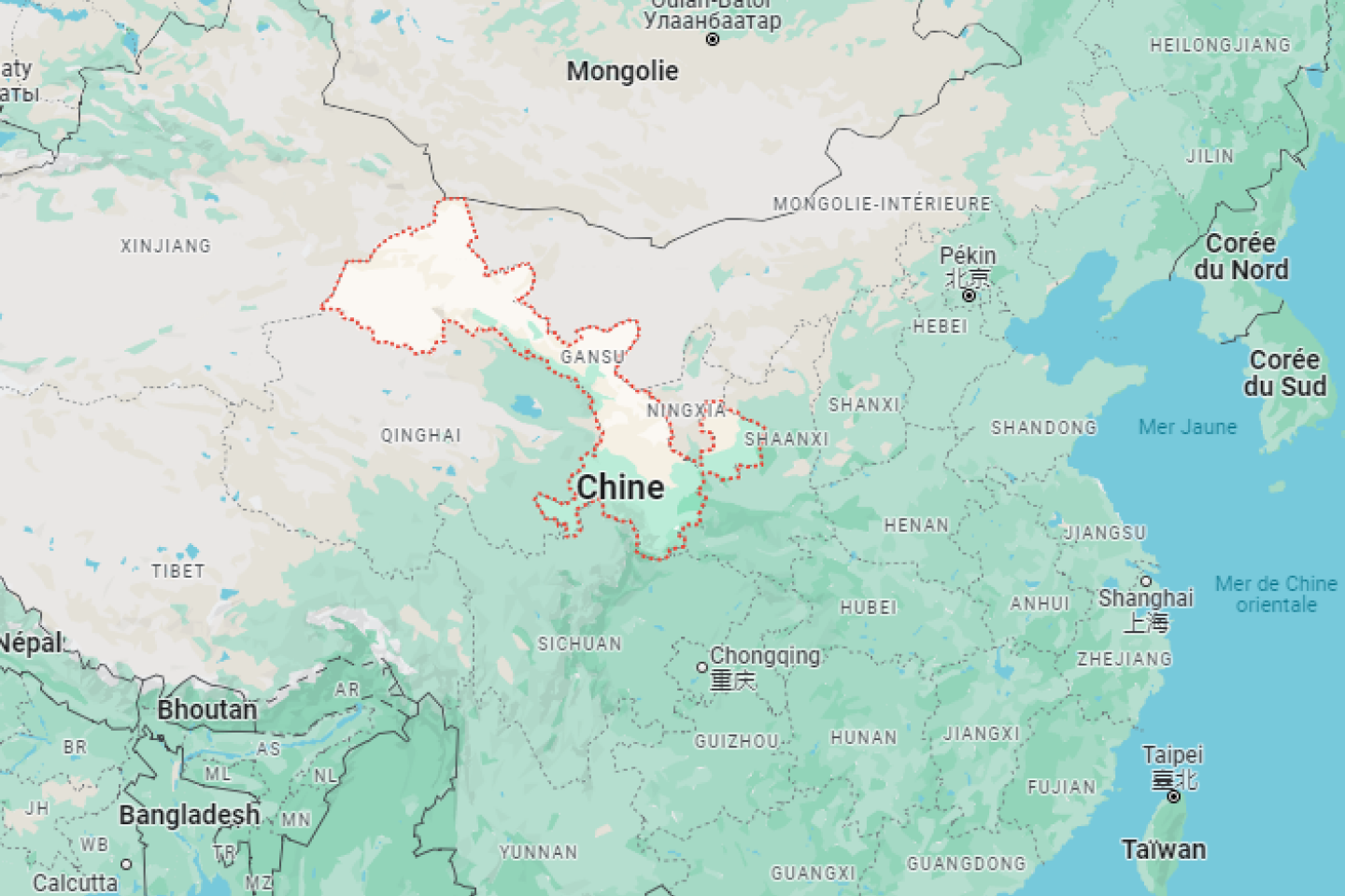 En Chine, un séisme fait plus de 90 morts dans le nord-ouest du pays