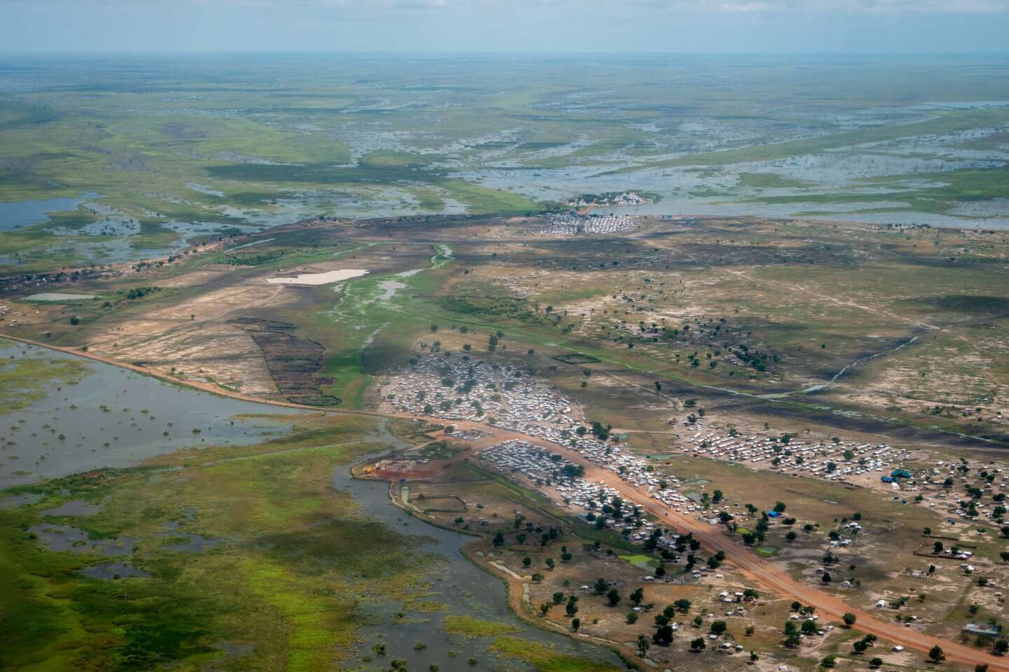 Au Soudan du Sud, Bentiu, refuge des naufragés de la guerre et du réchauffement climatique