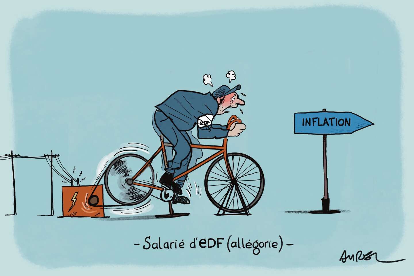 Chez EDF, les syndicats courent après l’inflation