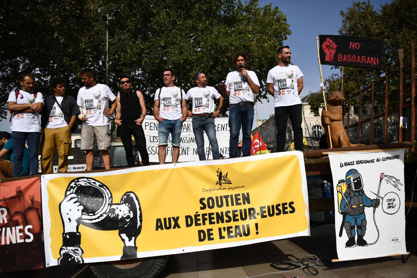 Sainte-Soline : prison avec sursis pour des manifestations illégales contre les bassines