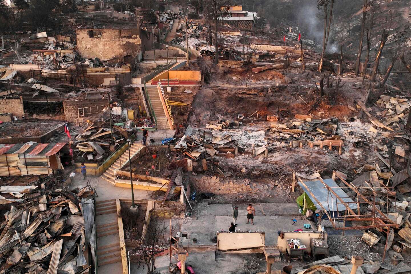 Chili : des incendies meurtriers responsables de la « plus grande tragédie » depuis plus de dix ans