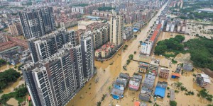 En Chine, une région du sud placée en alerte rouge après des pluies diluviennes qui ont fait au moins quatre morts