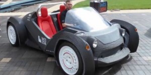 Strati, la première voiture électrique produite par imprimante 3D