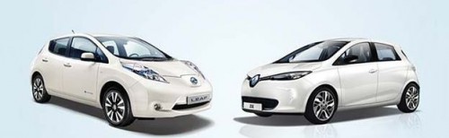 Progression des ventes de voitures électriques en 2014