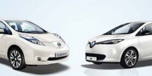 Progression des ventes de voitures électriques en 2014