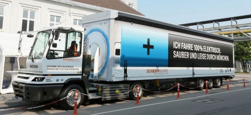 BMW se dote d’un camion électrique de 40 tonnes