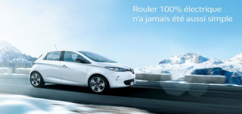 La voiture électrique dépasse 1% du marché automobile en France