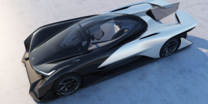 Faraday Future dévoile la FFZero1, sa voiture électrique au CES