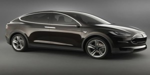 Sortie repoussé pour le crossover Model X de Tesla