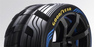 Goodyear dévoile son concept de pneu à double empreinte