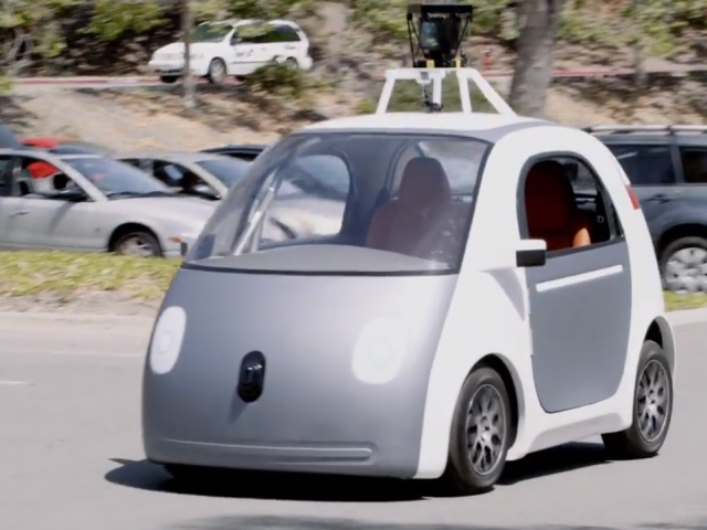 La dernière Google Car interdite en Californie