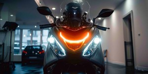 BMW travaille sur une innovation majeure pour la conduite de nuit des scooters et motos électriques