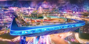 Entre Mario kart et Wipeout : Qiddiya City présente son circuit de F1 hallucinant et futuriste avec un virage de 70m de haut