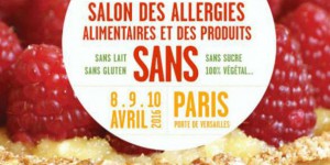 Salon des allergies alimentaires et des produits 'sans' - 8, 9 et 10 avril à Paris 