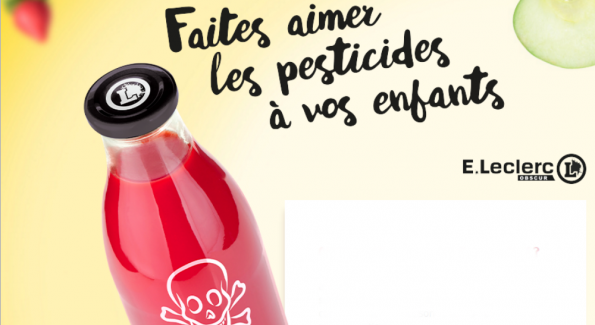 Greenpeace dénonce les pratiques d’E.Leclerc avec son jus multi-pesticides