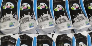 Circuit-court : des agriculteurs français lancent leur marque de lait 