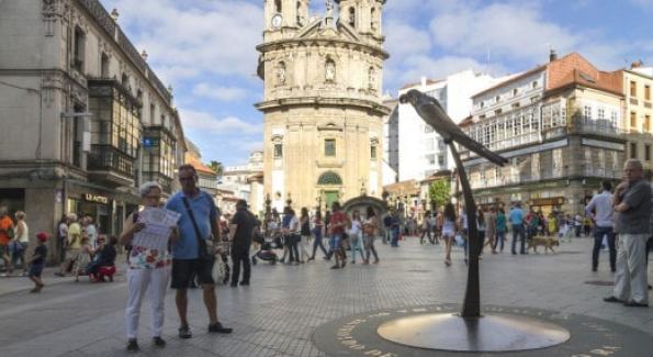  En Espagne, la ville de Pontevedra appartient aux piétons