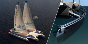 The Sea Cleaners : Yvan Bourgnon veut construire un quadramaran pour nettoyer les océans