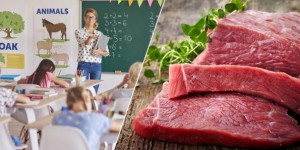 Le lobby de la viande donne des cours aux élèves