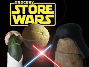Et si Star Wars se passait dans un supermarché ?