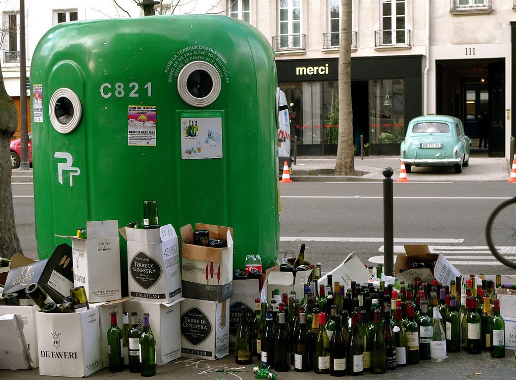 Recyclage à Paris: zéro pointé!