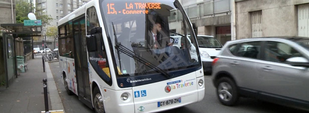 Les bus électriques investissent Paris