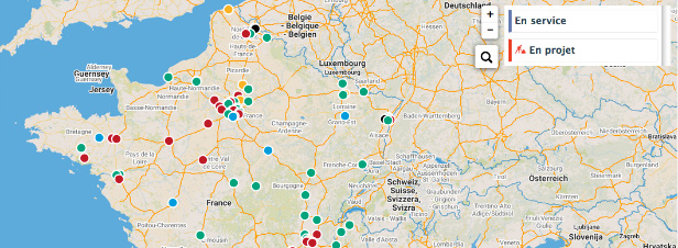 Mobilité : une base de données en ligne permet de localiser les stations de gaz naturel françaises
