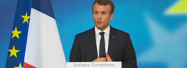 Emmanuel Macron plaide pour 'une Europe à l'avant-garde de la transition écologique'