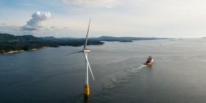 Ecosse : la première ferme d'éolien flottant au monde produit des électrons