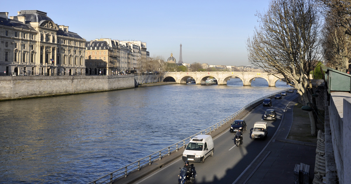 Voies sur berge fermées à Paris : pas d'effet 'significatif' contre la pollution