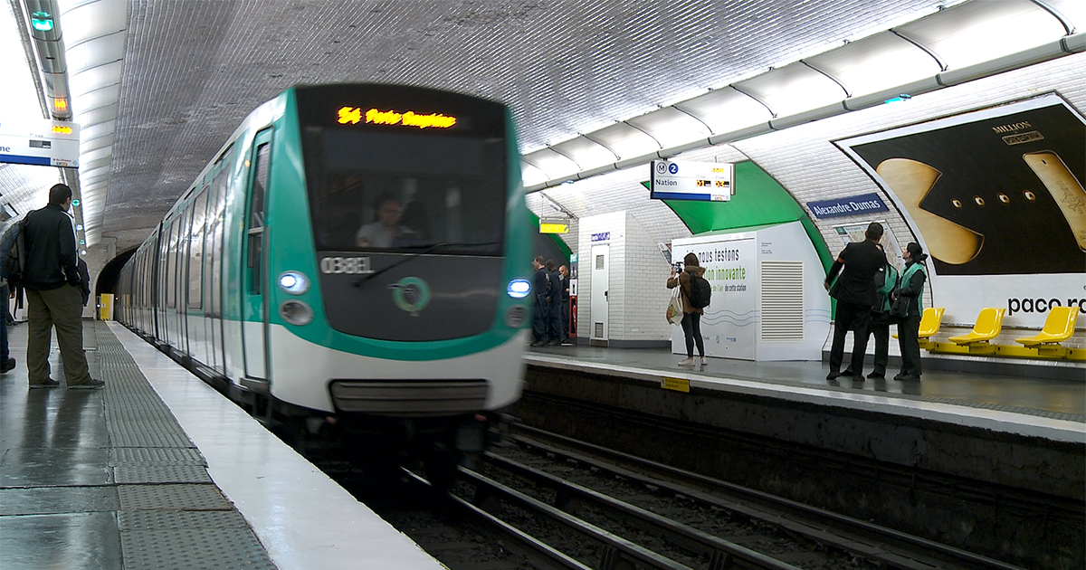 [VIDEO] La RATP teste la dépollution de l'air du métro parisien 
