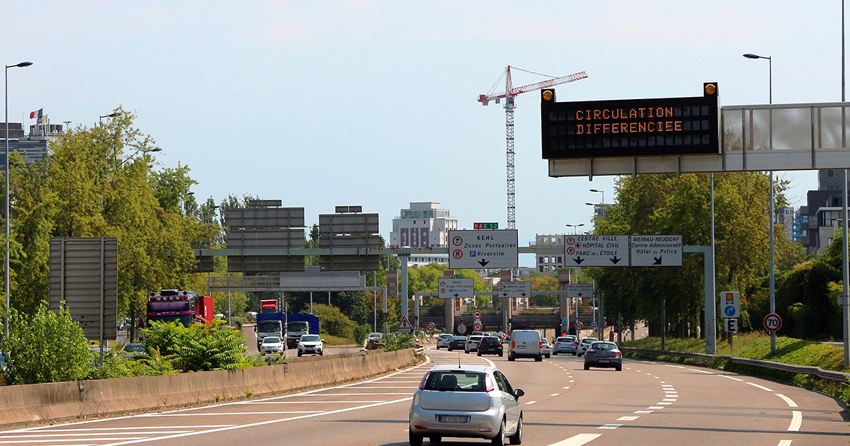 La circulation différenciée concerne désormais Strasbourg, Annecy, Lille, Lyon et Paris