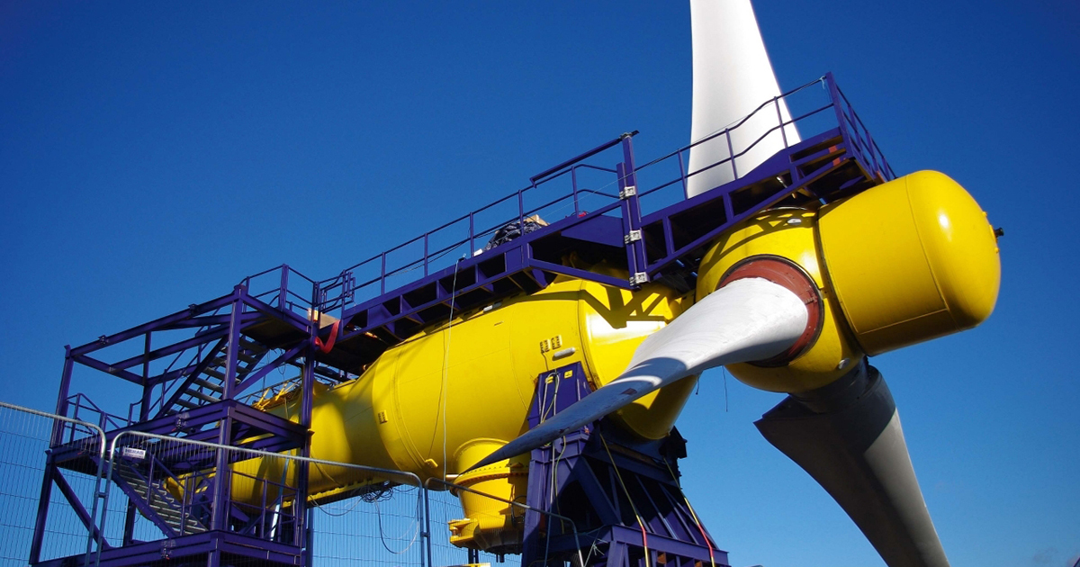 Sabella reprend les activités hydroliennes de GE Renewable Energy