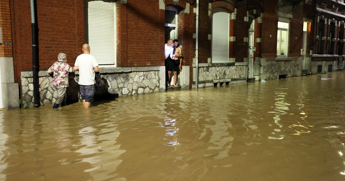 Après les inondations meurtrières, la Belgique de nouveau sous l’eau