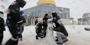 Le Proche-Orient paralysé par la neige