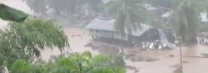 Pacifique : les îles Salomon dévastées par des crues éclair 