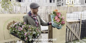 VIDEO. À Lyon, Nicolas donne une seconde vie à des plantes destinées à être jetées