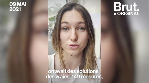 VIDEO. 'On avait des solutions, des vraies, pas une écologie pour les riches', fustige Camille Étienne