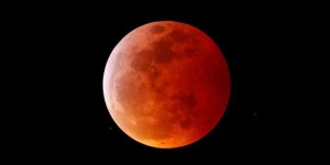 Les plus belles photos de l'éclipse totale de Lune 