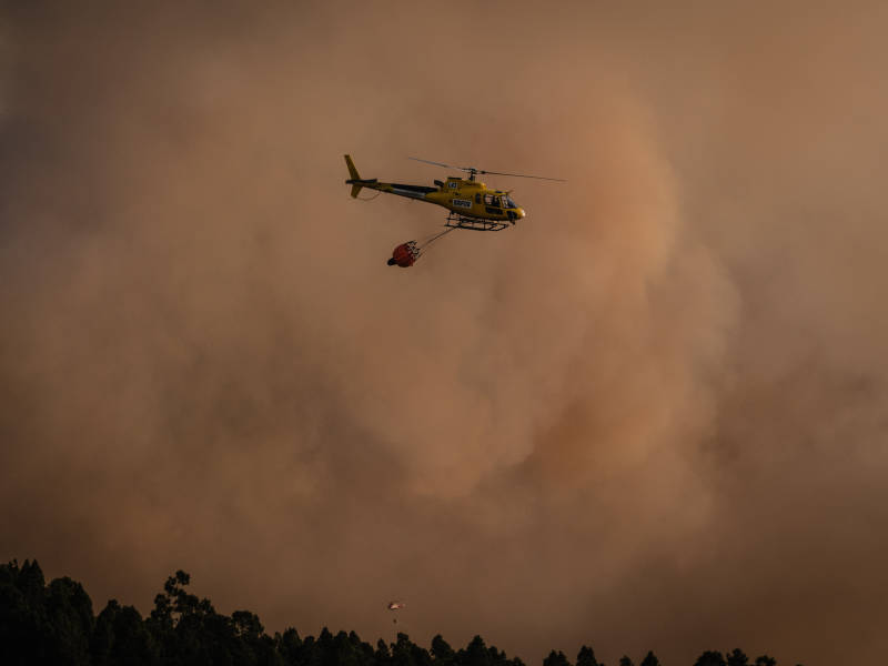 En Espagne, un feu de forêt jugé « hors de contrôle », 700 personnes évacuées